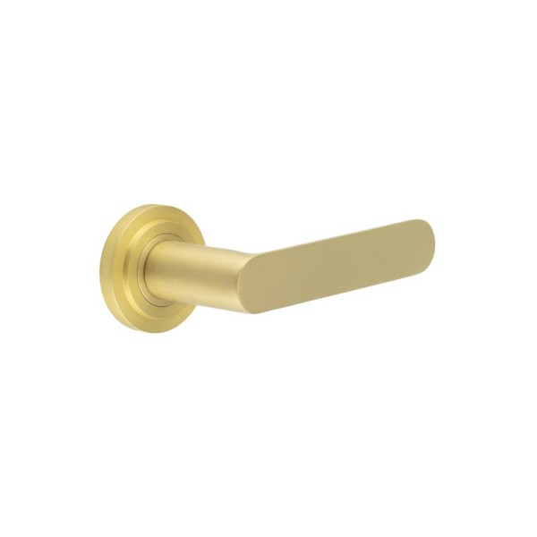 KENSINGTON LEVER HANDLE ON ROSE - (7 ROSE OPTIONS)